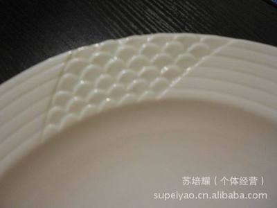 蘇培耀陶瓷 庫存浮雕圓盤K131，日用佳品，匠心獨運